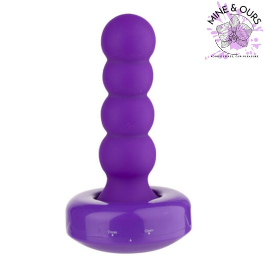4.5 Inch Flexible Ribbed Vibrating Butt Plug | Mine & Ours ZA | South Africa | Vibrating Butt Plug 