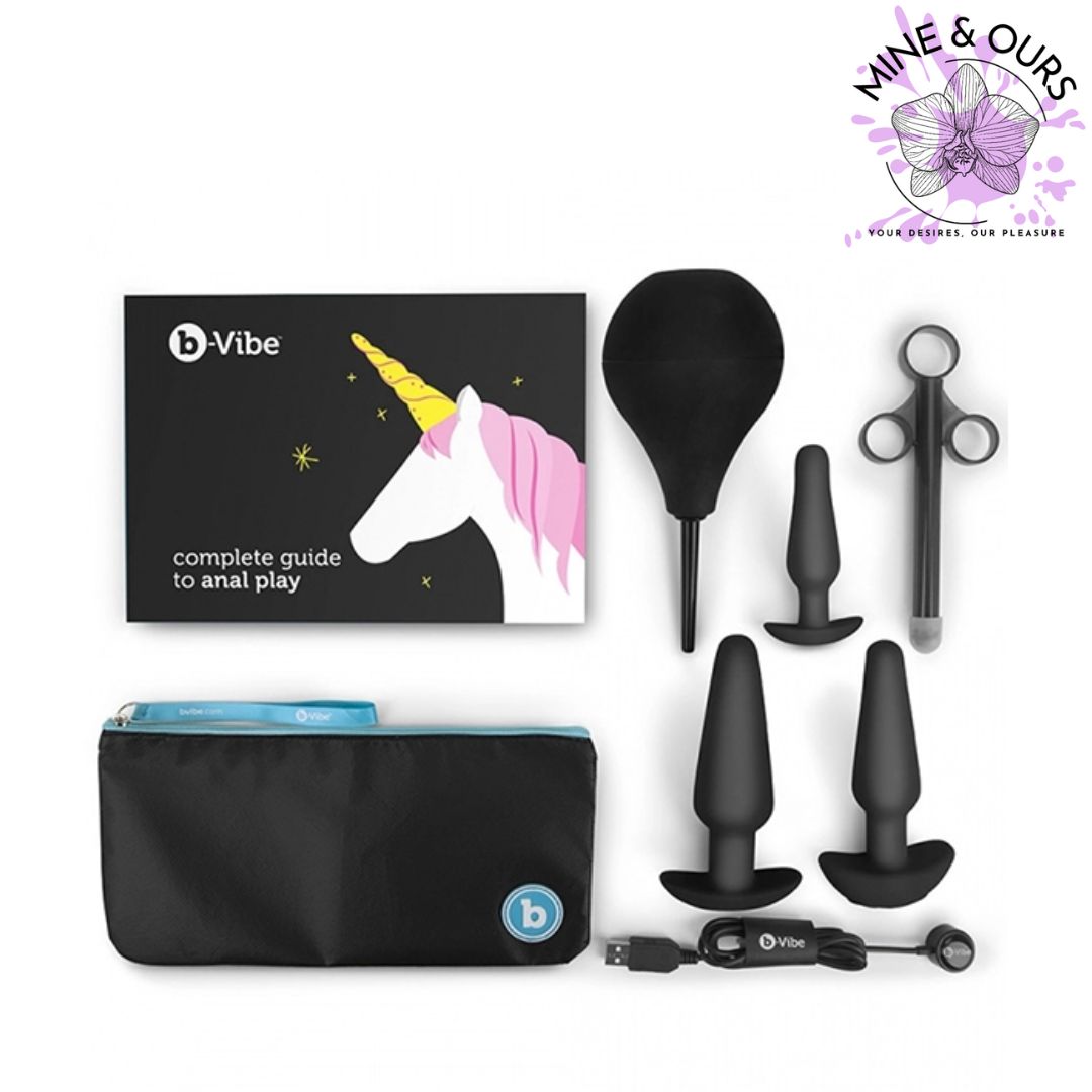 B-Vibe Anal Training & Education Set | Mine & Ours ZA | South Africa 