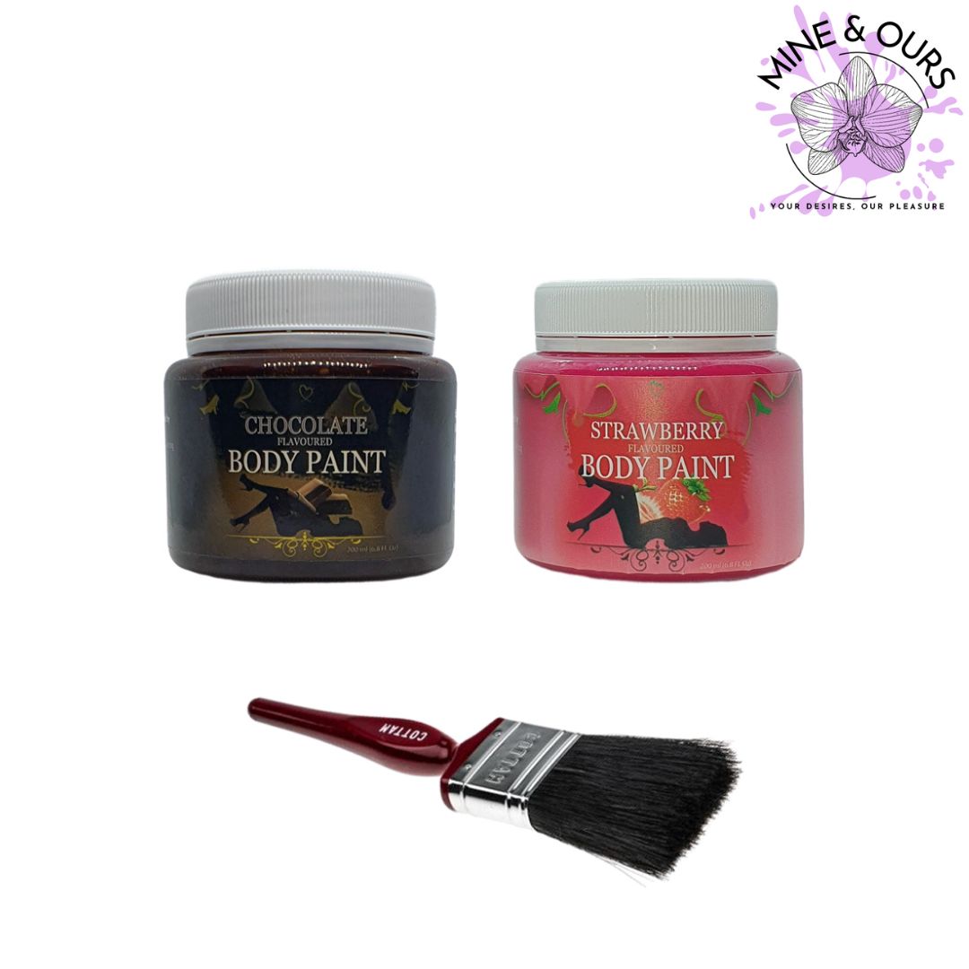 Edible Body Paint Combo (200g) | Mine & Ours ZA | South Africa 