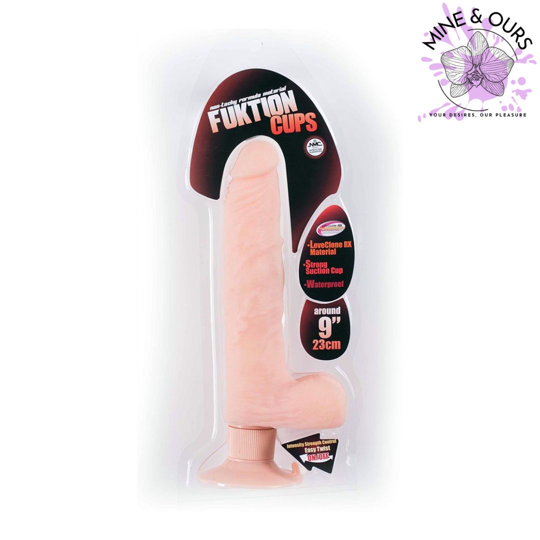 Fuktion Cups 7 Inch Multi-Speed Vibrator with Suction Cup | Mine & Ours ZA | South Africa 