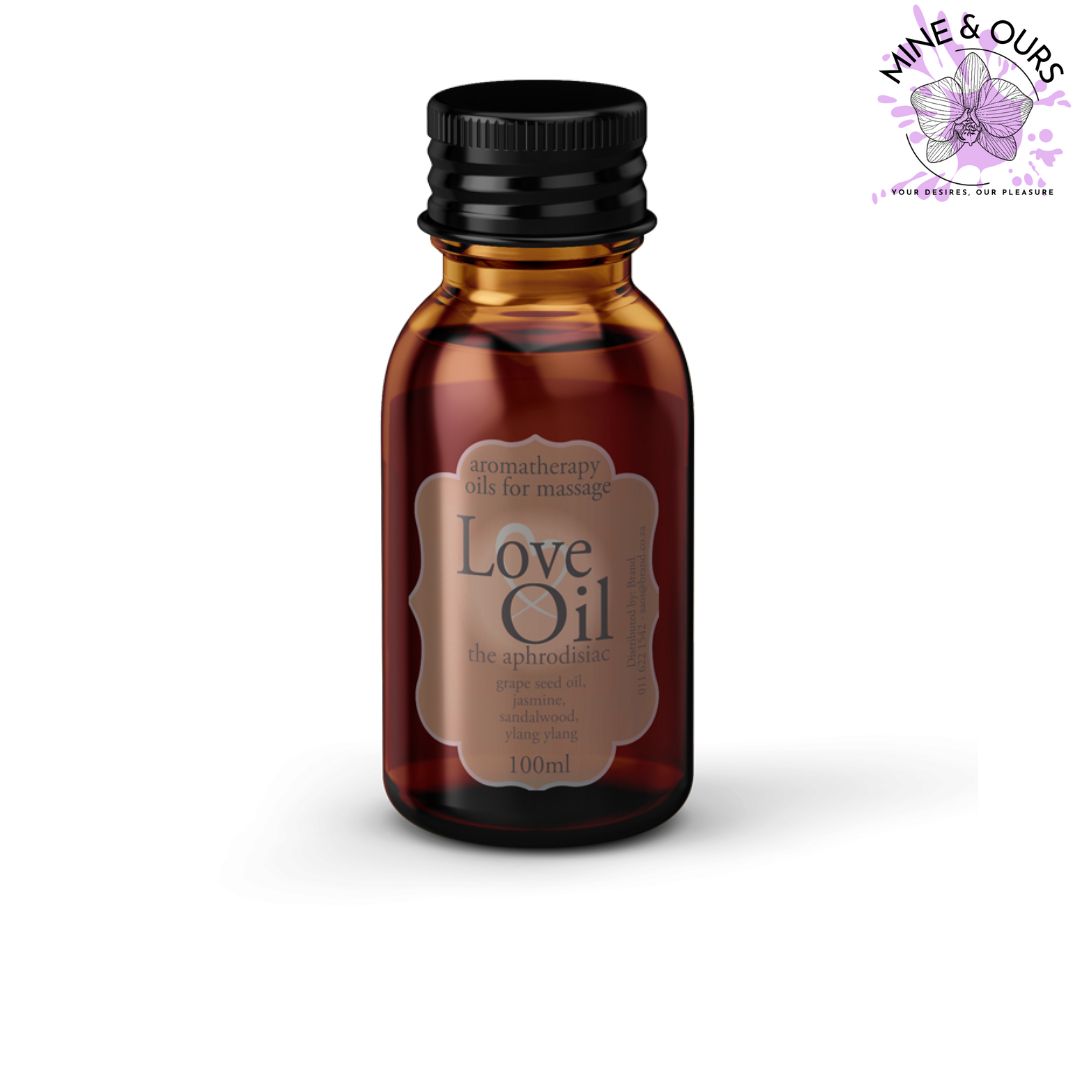 Love Oil Gold 100ml | Mine & Ours ZA | South Africa | Massage Oil 
