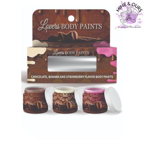 Edible Chocolate Strawberry Lovers Body Paints | Mine & Ours ZA | South Africa | Body Paint 