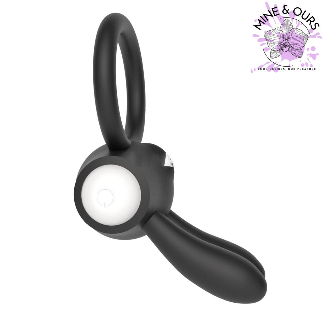 Power Clit Silicone Rabbit Vibrating Cock Ring | Mine & Ours ZA | South Africa 