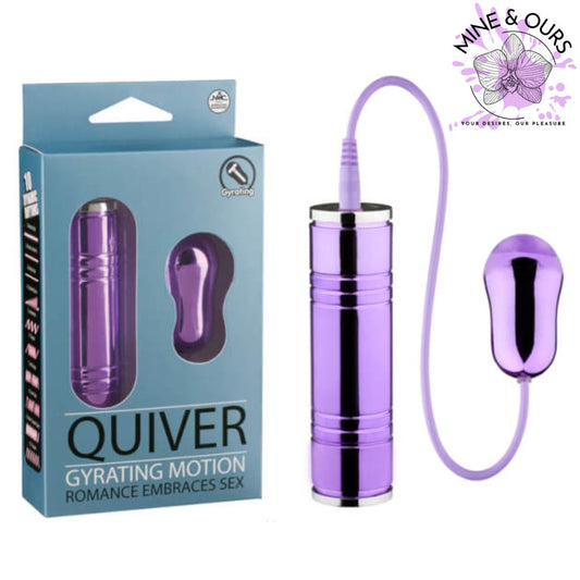 Quiver Gyrating Bullet Vibrator | Mine & Ours ZA | South Africa | Bullet Vibrator 