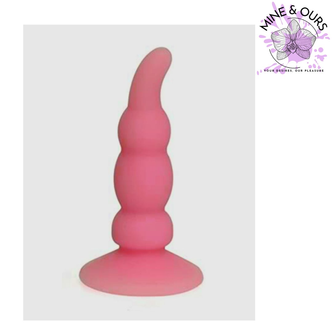 Triple Hump 4 Inch Silicone Butt Plug | Mine & Ours ZA | South Africa 