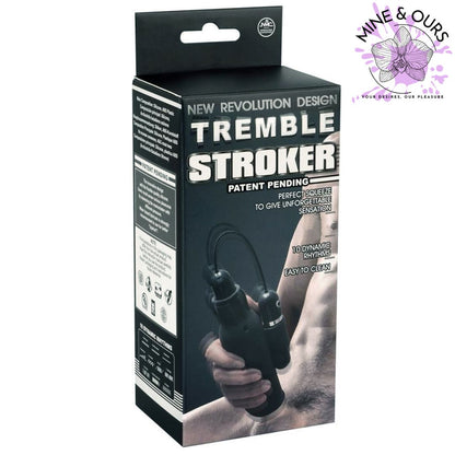 Tremble Stroker Silicone Masturbator with Gyrating Bullet Vibrator | Mine & Ours ZA | South Africa | Sleeve Masturbator 